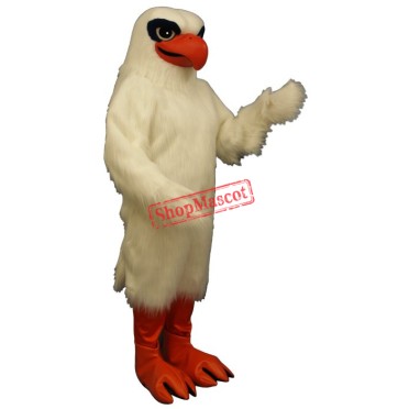 White Hawk Mascot Costume