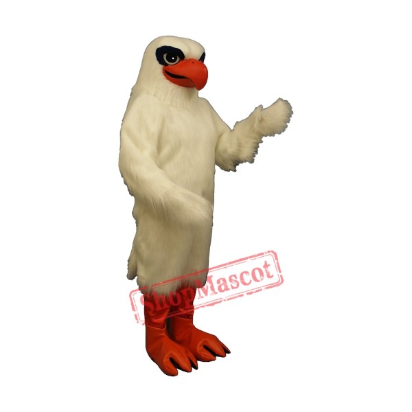 White Hawk Mascot Costume