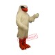White Hawk Mascot Costume White Hawk Mascot Costume