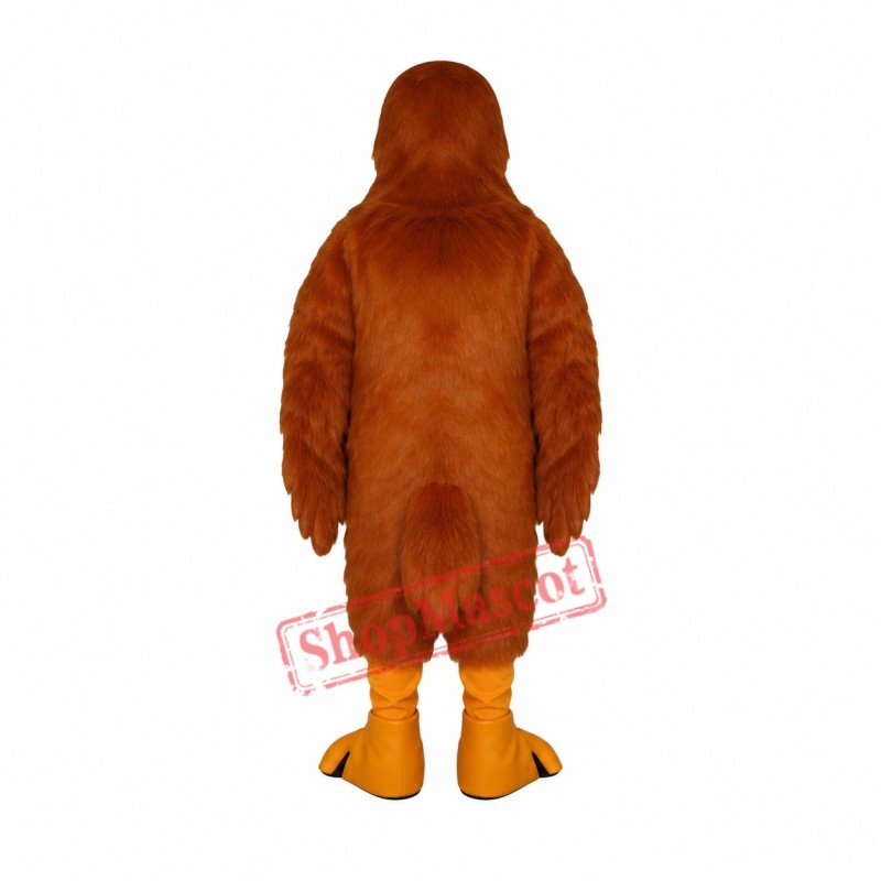 Golden Hawk Mascot Costume