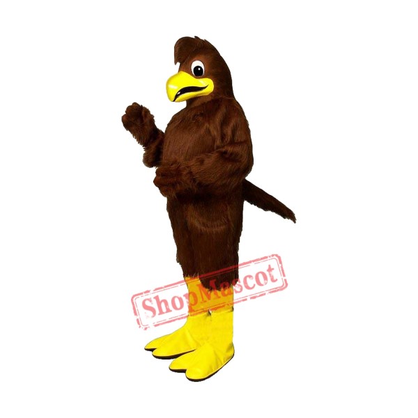 Crested Hawk Mascot Costume Crested Hawk Mascot Costume