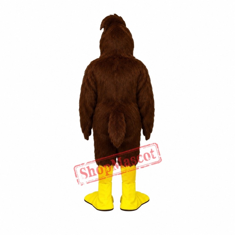 Crested Hawk Mascot Costume Crested Hawk Mascot Costume