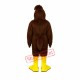 Crested Hawk Mascot Costume Crested Hawk Mascot Costume