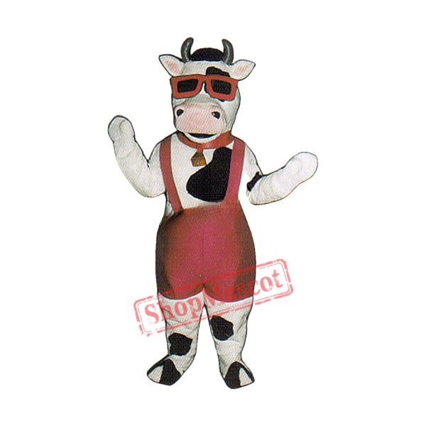 Mootown Moo Cow Mascot Costume Mootown Moo Cow Mascot Costume