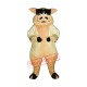 Heavy Hog Mascot Costume Heavy Hog Mascot Costume