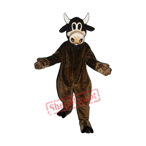Clover Cow Mascot Costume Clover Cow Mascot Costume