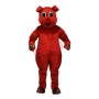 Ruddy Redpig Pig Mascot Costume