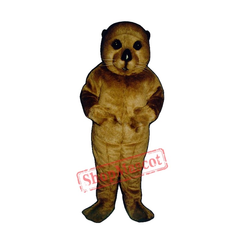 Baby Otter Mascot Costume Baby Otter Mascot Costume