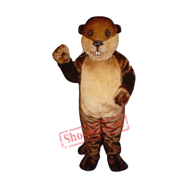 Ollie Otter Mascot Costume