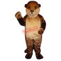 Benny Beaver Mascot Costume