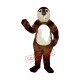 Fat Beaver Mascot Costume