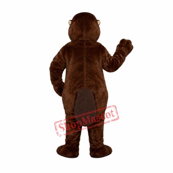 Fat Beaver Mascot Costume Fat Beaver Mascot Costume