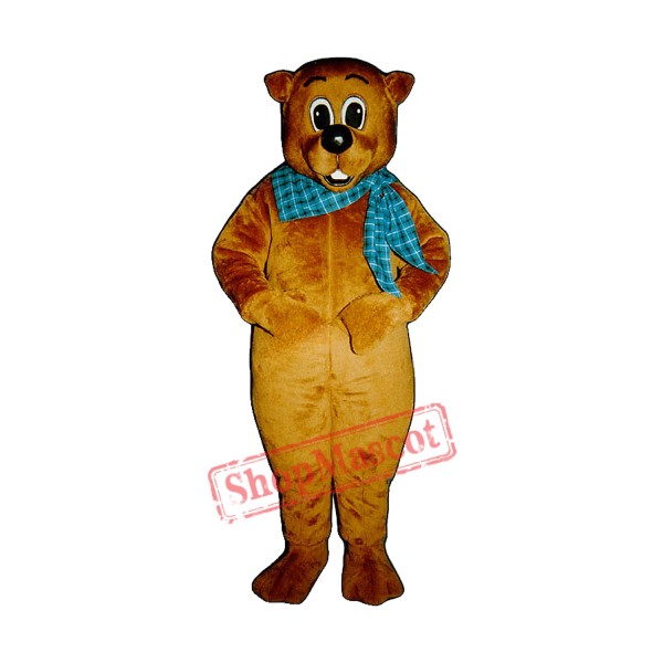 Chuckie Woodchuck Beaver Mascot Costume Chuckie Woodchuck Beaver Mascot Costume