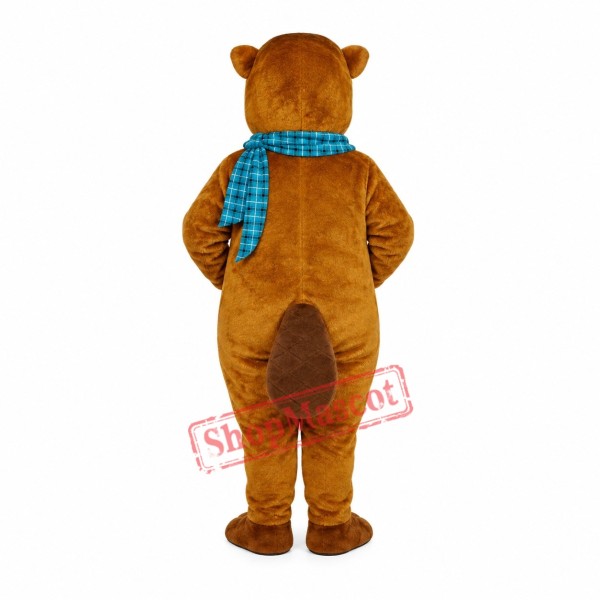 Chuckie Woodchuck Beaver Mascot Costume Chuckie Woodchuck Beaver Mascot Costume