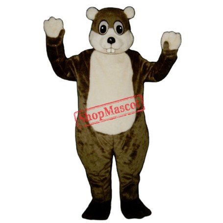 Woodchuck Beaver Mascot Costume