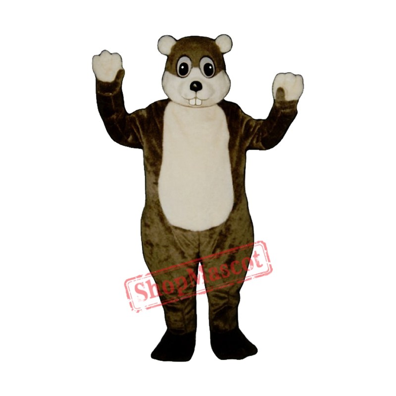 Woodchuck Beaver Mascot Costume