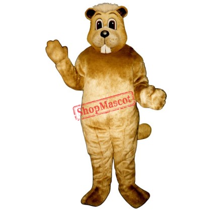 Willy Beaver Mascot Costume