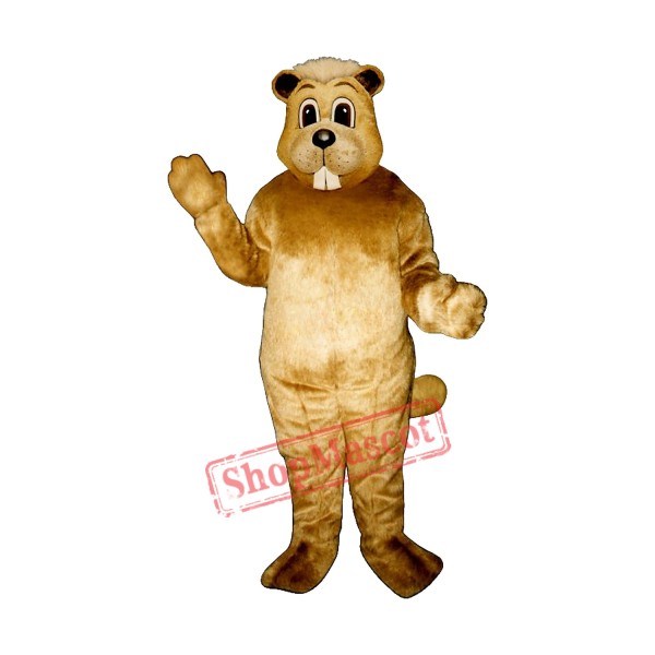Willy Beaver Mascot Costume