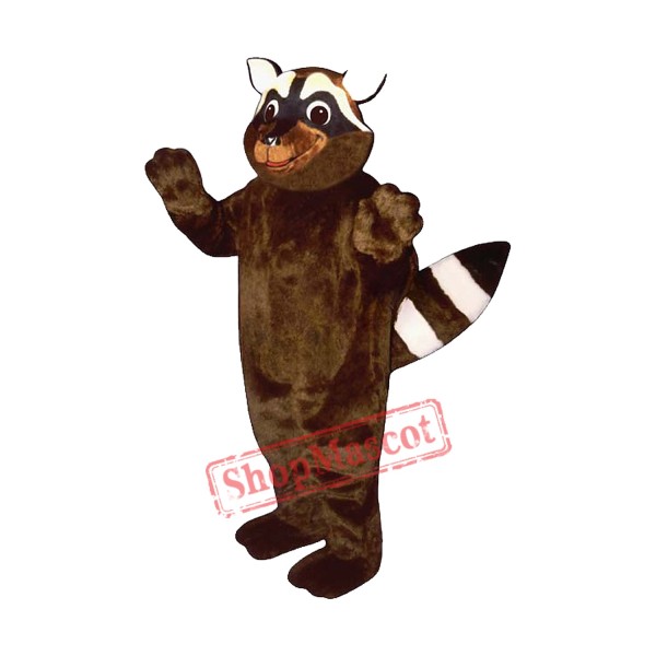 Foxy Raccoon Mascot Costume