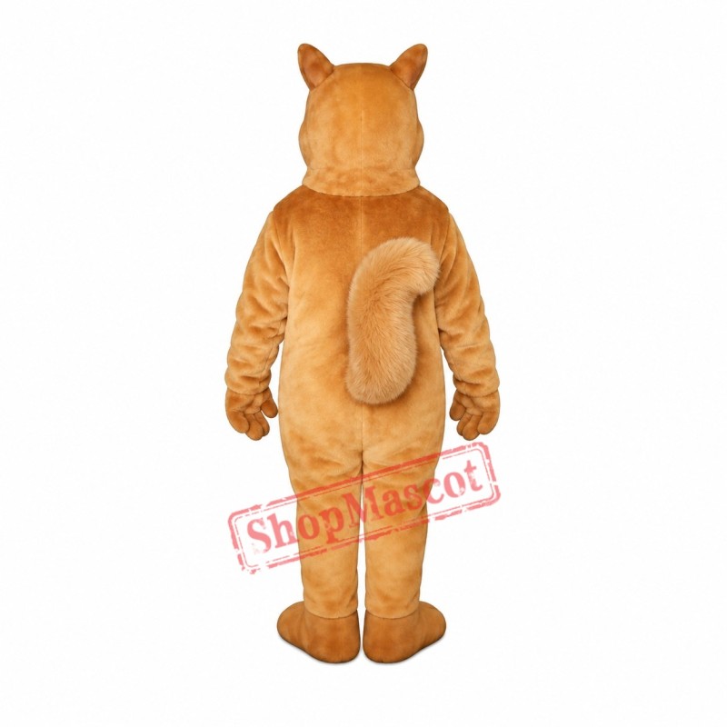 Squirrely Mascot Costume