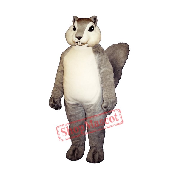 Grey Squirrel Mascot Costume