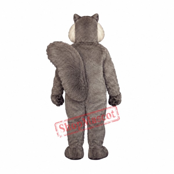 Grey Squirrel Mascot Costume Grey Squirrel Mascot Costume