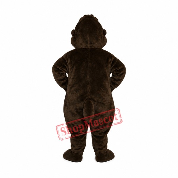 Happy Groundhog Mascot Costume Happy Groundhog Mascot Costume