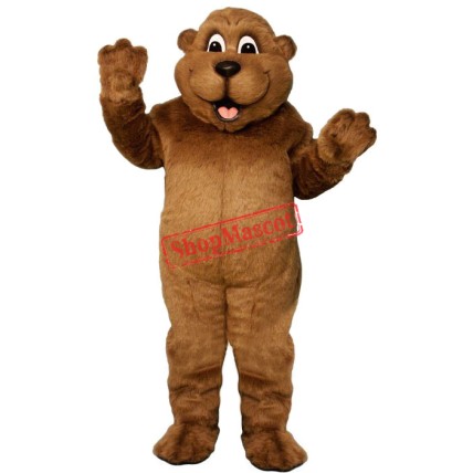 Woody Woodchuck Mascot Costume