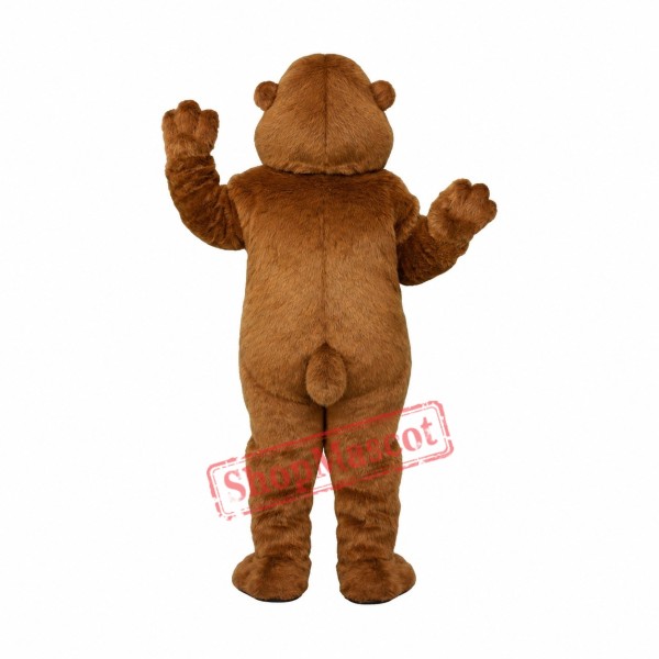 Woody Woodchuck Mascot Costume