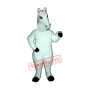 White Horse Mascot Costume