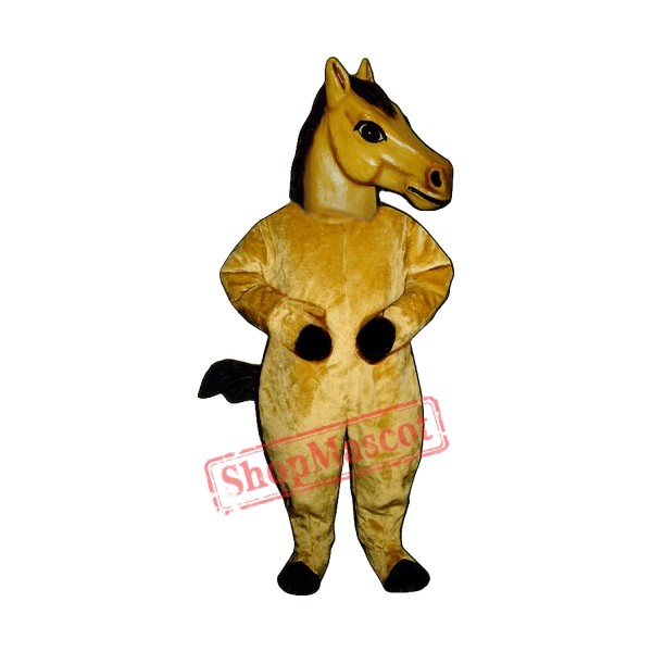 Realistic Horse Mascot Costume Realistic Horse Mascot Costume