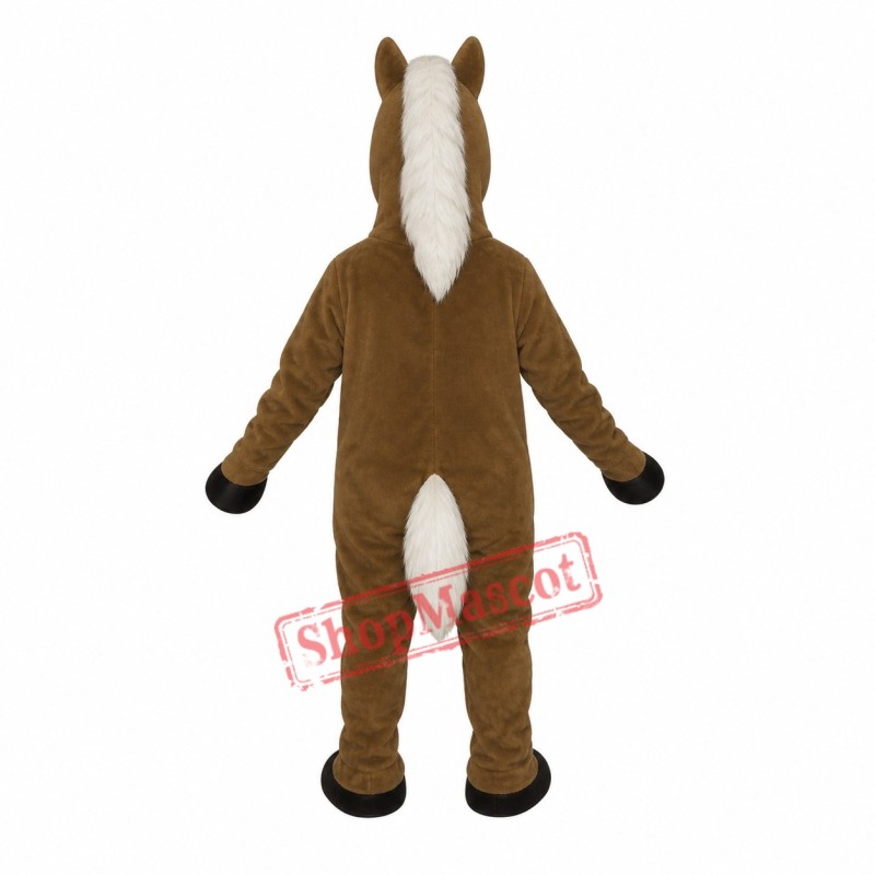 Horace Horse Mascot Costume Horace Horse Mascot Costume