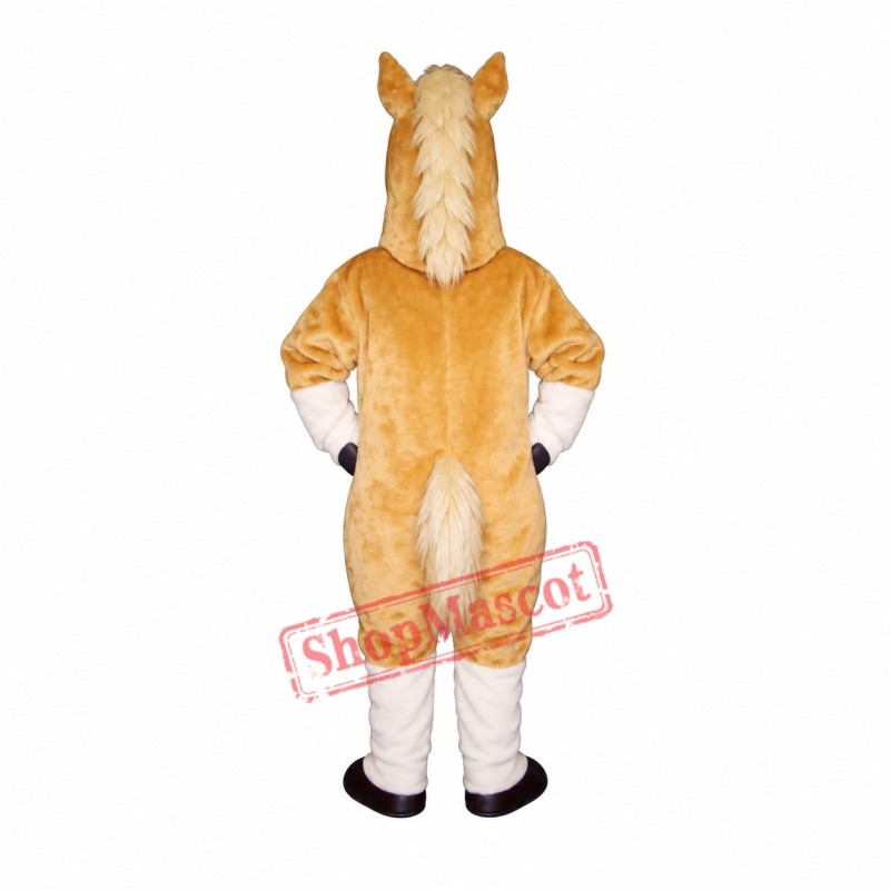 Palomino Mascot Costume