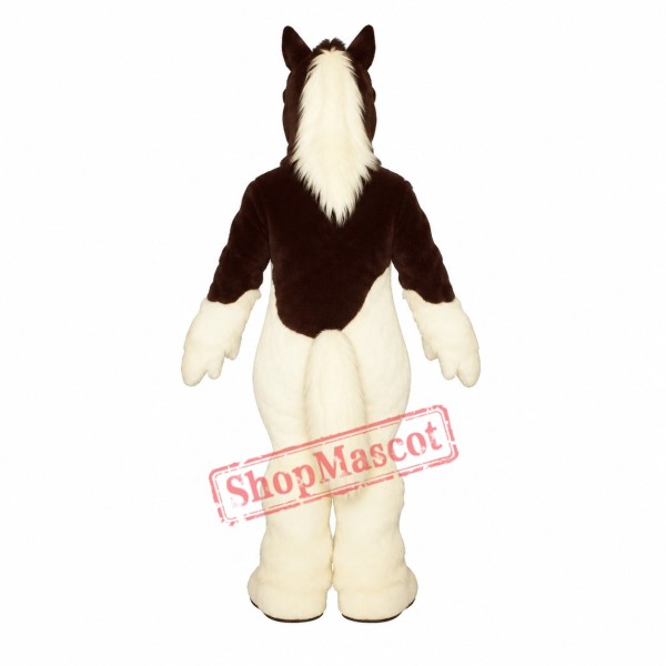 Gypsy Vanner Mascot Costume Gypsy Vanner Mascot Costume