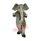 Realistic Elephant Mascot Costume Realistic Elephant Mascot Costume