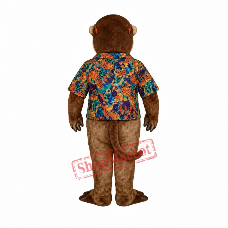 Swinging Ape Monkey Mascot Costume Swinging Ape Monkey Mascot Costume