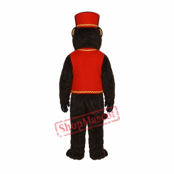 Organ Grinder Monkey Mascot Costume Organ Grinder Monkey Mascot Costume