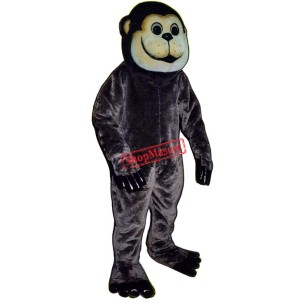 Brown Ape Monkey Mascot Costume