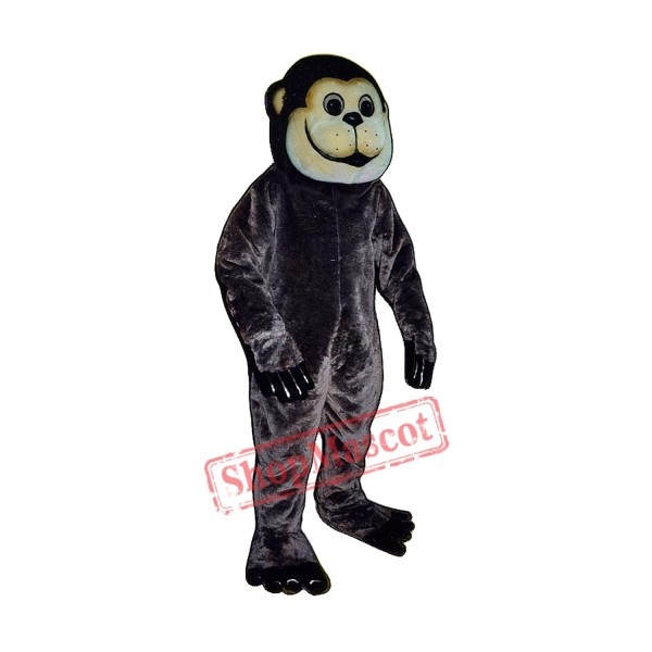 Brown Ape Monkey Mascot Costume