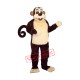 Zoo Monkey w-Wire Tail Monkey Mascot Costume