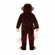 Zoo Monkey w-Wire Tail Monkey Mascot Costume