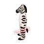 White Zebra Mascot Costume