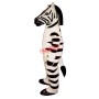 White Zebra Mascot Costume