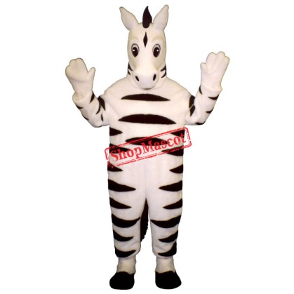 Baby Zebra Mascot Costume