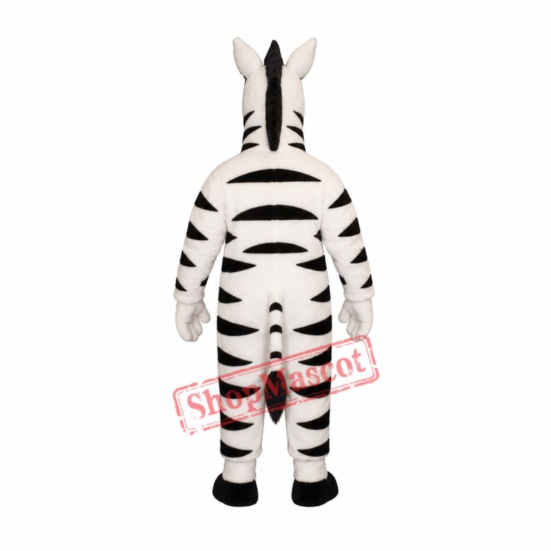 Baby Zebra Mascot Costume