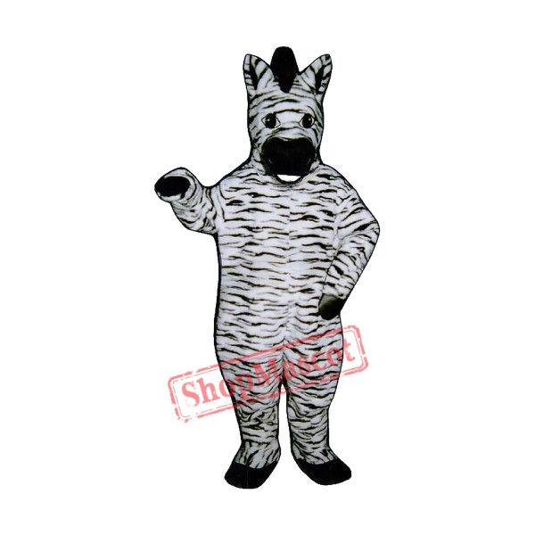 Zelda Zebra Mascot Costume