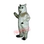 Realistic Rhinoceros Mascot Costume