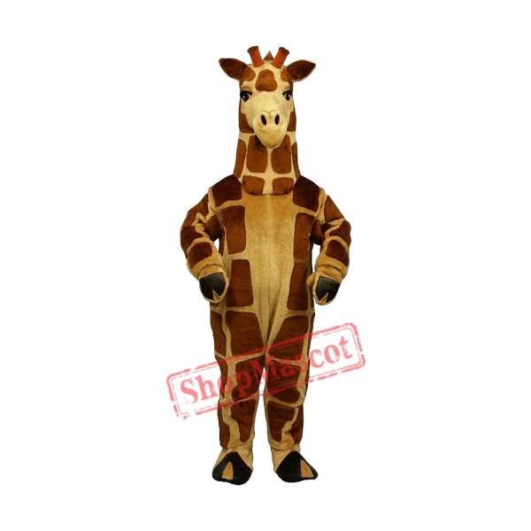 Realistic Giraffe Mascot Costume