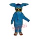 Blue Aardvark Mascot Costume Blue Aardvark Mascot Costume