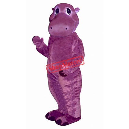 Baby Hippo Mascot Costume